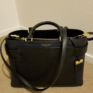 💼Michael Kors Collection Audrey Calfskin Satchel